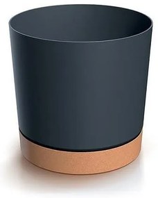 Саксия Prosperplast Tubo PM S433, 18 см, Сив