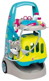 Играчка, Медицинска Чанта с Аксесоари Smoby VETERINARY TROLLEY