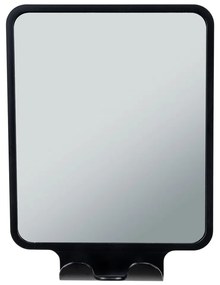 Козметично огледало със закачалка 14x19.5 cm Quadro Black – Wenko