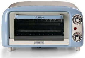 Електрическа фурна Ariete VINTAGE 3919/05, 800W, 10 л, 3 режима, До 230°C, Двойно термо стъкло, Таймер 60 мин, Син