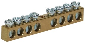 ORNO Клема нулева неизолирана 8x16мм² L58mm - OR-LZ-8205/8