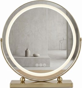 Огледало LED MAKE-UP L.Gold 50 cm
