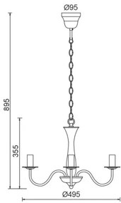 Полилей Ornel-бял