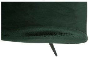 Зелен тапициран трапезен стол с подлакътници Gaia – DAN-FORM Denmark
