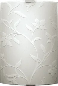 Аплик ЕДЕЛВАЙС ЛАЙТ, 200х290, бял/бял, 1xE27
