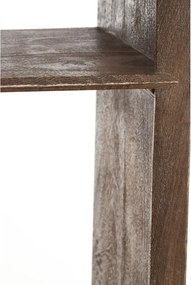 Библиотека от масивно манго в естествен цвят 48x190 cm Sondrio – Light &amp; Living