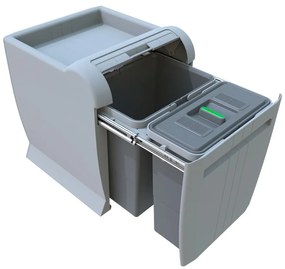 Пластмасов контейнер за сортирани отпадъци/вграден 30 л City - Elletipi