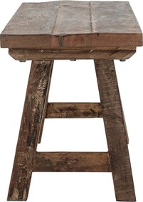 Градинска пейка от масивно дърво в естествен цвят Brosse – Bloomingville