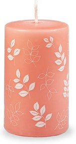 Оранжево-розова свещ, време за горене 40 ч. Pure Beauty - Unipar