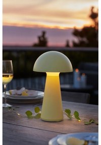 Жълта LED настолна лампа с дистанционно управление (височина 28 cm) Sam – Sirius