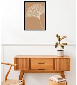 Постер 29x41 cm Gingko – Veronika Boulová