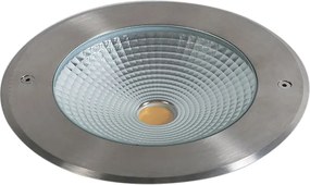 Комплект от 2 модерни наземни прожектора стомана, включително LED 20W - Bridge