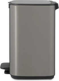Сиво стоманено кошче за боклук с педал 7 l Bo – Brabantia
