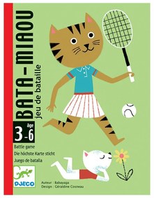Djeco - Карти за игра Bata Miaou