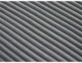 Тъмносива табуретка от рипсено кадифе Chelsea – Bobochic Paris