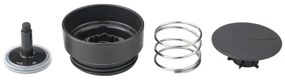 Термо чаша Brabantia Make&Take 1008493, 360 мл, Без разливане, Без BPA, Тъмносив