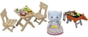 Аксесоари за Къща на Кукли Sylvanian Families The Elephant Girl and Her Picnic Set