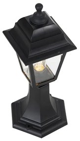 Класически външен стълб черен 44 см IP44 - Capital