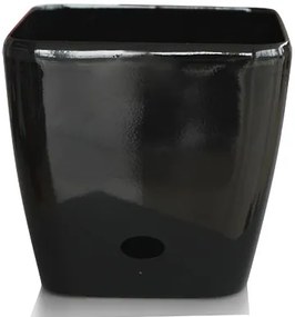 Саксия квадрат 45 х 42см - Черна