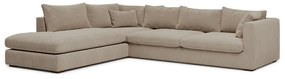 Кремав ъглов диван (ляв ъгъл) Comfy - Scandic