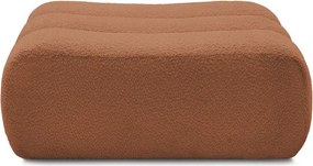 Оранжева табуретка от прежда с примки от букле Azra – Bobochic Paris