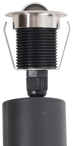 Комплект от 5 модерни наземни прожектора алуминий с LED IP67 - Linsey