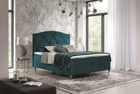 Тапицирано легло Brando-Petrol-120 x 200