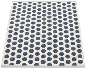 Тъмносин килим за открито и закрито 70x90 cm Noa Dark Blue – Pappelina