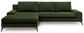 Светлозелен ъглов разтегателен диван , ляв ъгъл Planet - Windsor & Co Sofas