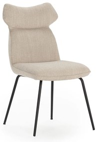 Бежови трапезни столове в комплект 2 бр. Dara – Marckeric