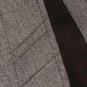 Ергономичен геймърски стол HC-1013 - сиво покритие от висококачествен плат