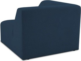 Тъмносин модулен диван от букле (променлив) Roxy – Scandic