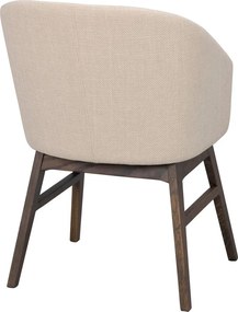 Бежови тапицирани трапезни столове в комплект 2 бр. Windham – Rowico