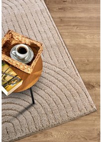 Кафяво-сив килим 200x280 cm Panglao New York Taupe – Elle Decoration