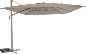 Градински чадър със странична стойка Hesperide Melhia, Накланящ се, Olefin, 3x3 m - Глина/Лен