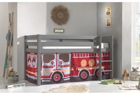 Детска завеса до леглото 4 бр. 195x75 cm Fire Truck – Vipack