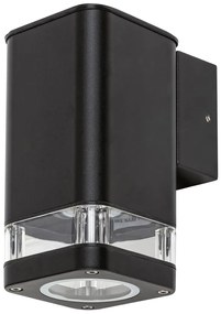 RABALUX Sintra,външен аплик l,GU10 1X25W,черно - 7955