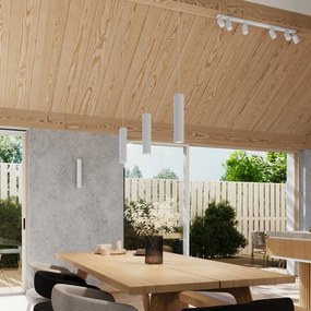 Бял прожектор 6,5x117 cm Gleam – Sollux