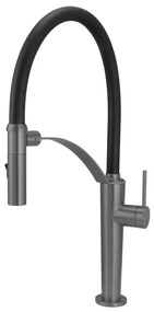 Deante BRC_D72M - Кран за мивка с гъвкаво рамо CORDA титаний
