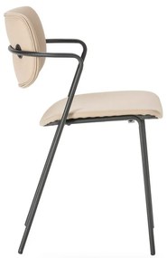 Бежови трапезни столове в комплект от 2 бр. Maika – Marckeric