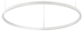 Ideal Lux - LED полилей на кабел ORACLE SLIM LED/37W/230V 4000K Ø 70 см бял