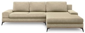 Бежов ъглов разтегателен диван , десен ъгъл Planet - Windsor &amp; Co Sofas