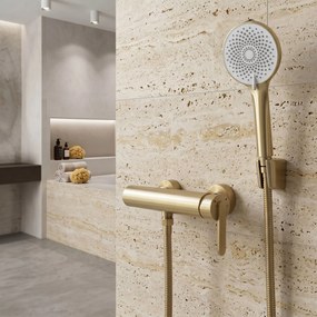Смесител за вана REA Ontario Side Brush Gold