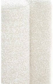 Кремава табуретка от плат букле Nalani – Light &amp; Living