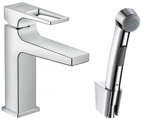 Стоящ смесител за мивка, 74522000, Hansgrohe, с ръчен душ биде и маркуч
