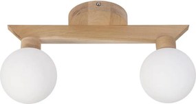 Плафон ANTONIO 2xG9/5W/230V дъб/бял