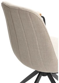 Бежови трапезни столове в комплект от 2 бр. Tali – Marckeric