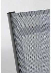 Сив градински стол метален Elin – Bizzotto