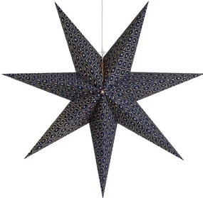 Тъмносиня висяща коледна светлинна украса Baroque – Markslöjd