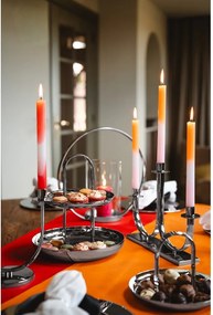 Метален свещник Elana – Zilverstad